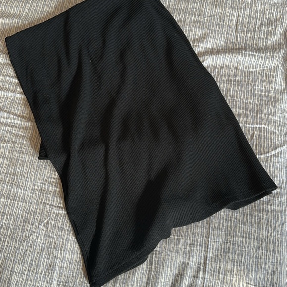 Walter Baker knit black long sleeve midi dress - Picture 4 of 8